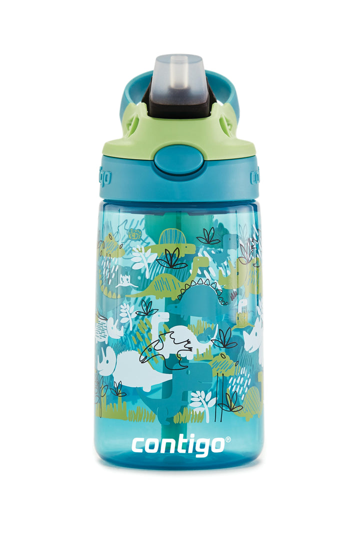 Kids Straw Water Bottle with AUTOSPOUT® Lid, 14oz E1