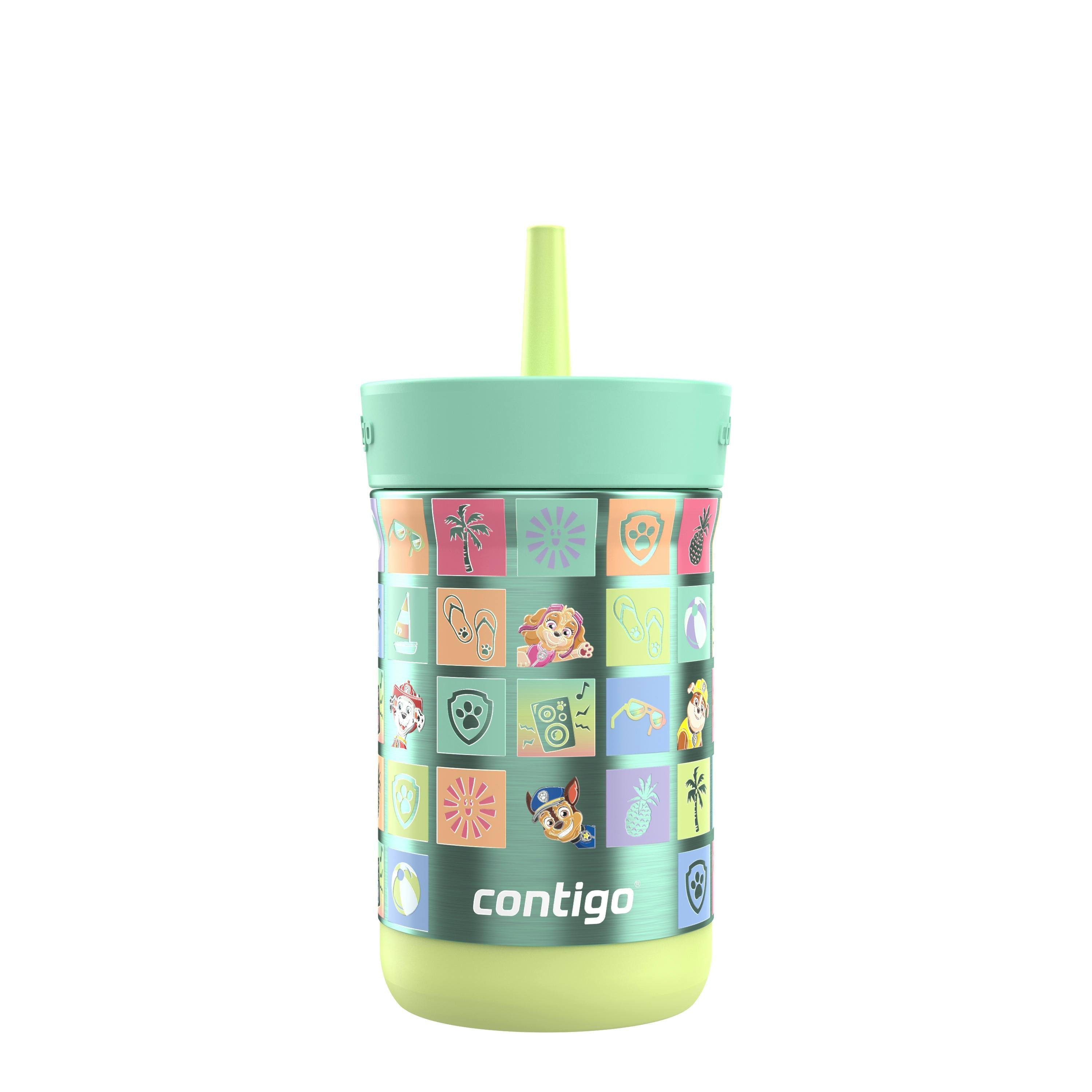 Contigo® Kids Leighton Spill-Proof Stainless Steel Tumbler with Straw, 12oz